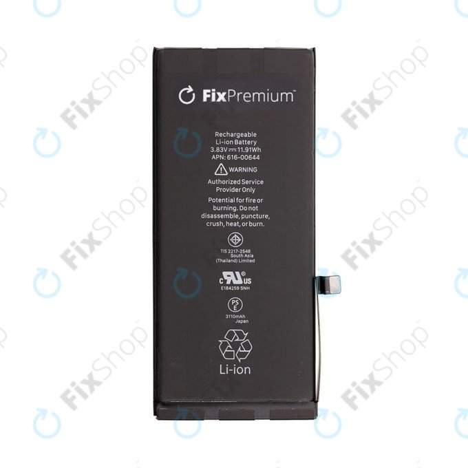Batteria per iPhone 11, 3110mAh, FixPremium