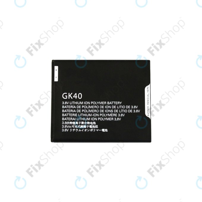 Batteria per Motorola Moto E4 XT1761, Moto G5 XT1676, Moto E5 Play, GK40, 2800mAh