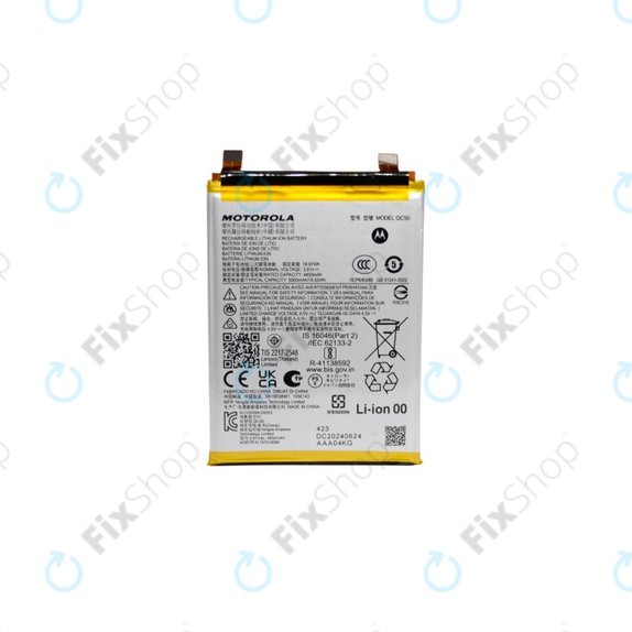 Batteria per Motorola Edge 50 Fusion, QC50, SB18E08901, 5000mAh, Genuine Service Pack