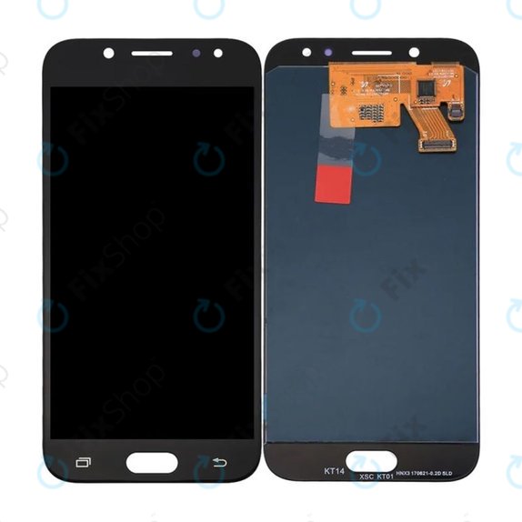 Schermo OLED per Samsung J5 J530F (2017), Black, Vetro touch senza cornice