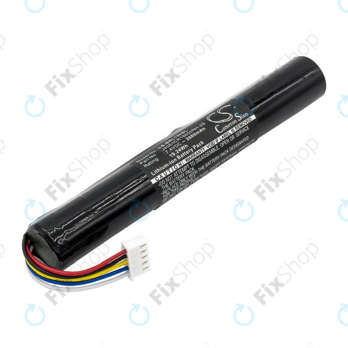 Batteria per Bang & Olufsen Beolit 15, 17, Beoplay A2, J406/ICR18650NH-2S, Li-Ion, 2600mAh, 7.4V, HQ