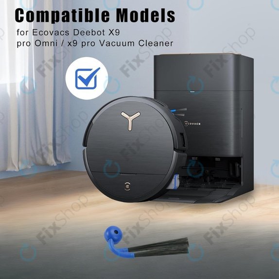 Spazzola laterale, 2 pz. per Ecovacs Deebot X9 Pro Omni, X9 Pro