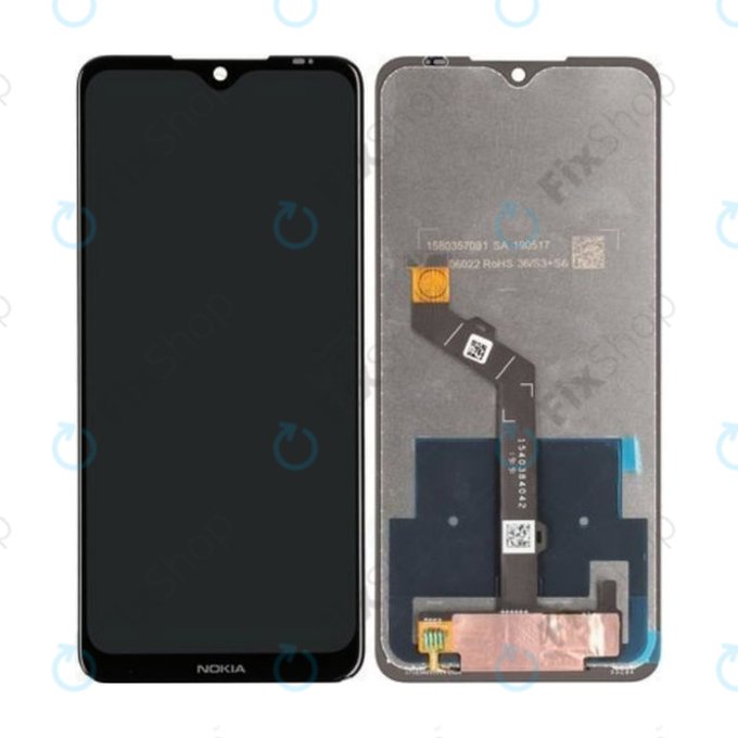 Schermo LCD per Nokia 6.2, Nokia 7.2, Vetro touch senza cornice