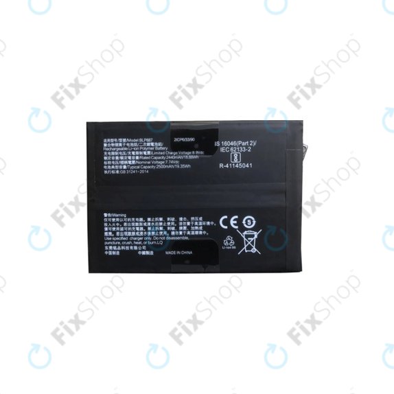 Batteria per Realme GT 2 5G, GT 2 Pro 5G, GT Neo 2 5G, BLP887, 5000mAh