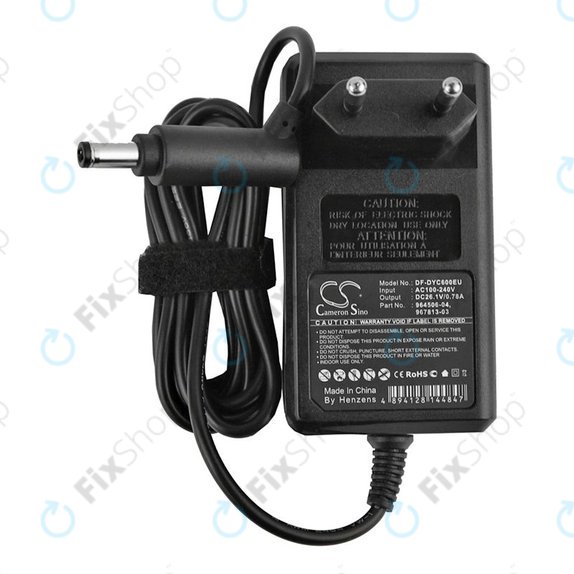 Adattatore di ricarica per Dyson serie V, serie DC, 964506-04, 967813-03 DC26.1V/0.78A