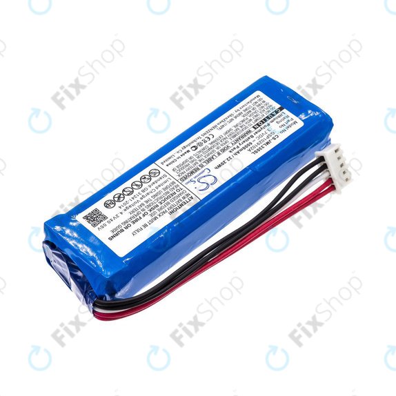 Batteria per JBL Charge 2, Charge 2+, Charge 3 (2015), Li-Pol, 6000mAh, HQ
