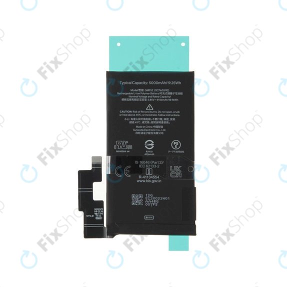 Batteria per Google Pixel 7 Pro GP4BC GE2AE, G949-00398-00, GMF5Z, 5000mAh, Genuine Service Pack