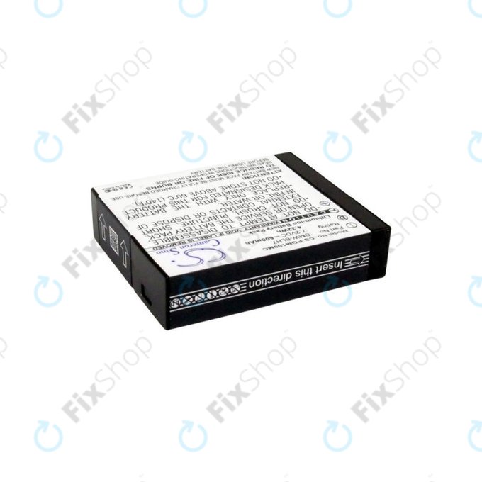 Batteria per Panasonic Lumix DMC, DMW-BLH7, Li-Ion, 600mAh, 7.2V, HQ