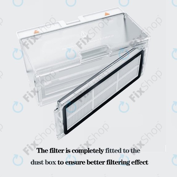 Filtro HEPA per Xiaomi RobGoldck S5, S5 Max, S6, S6 MaxV, S6 Pure, E4, E5, Mijia 1S, Mi Robot Vacuum Mop 1S, Xiaowa E2, E3, Lite C10 (2 pezzi)