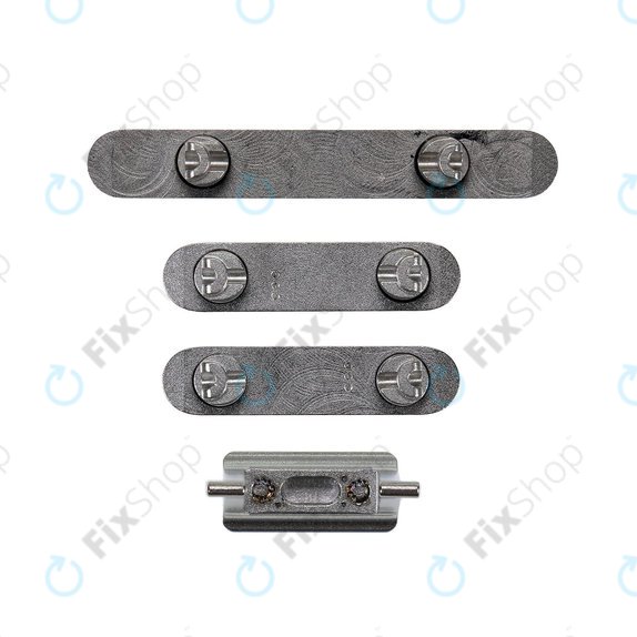 Set pulsanti laterali accensione, volume e silenzioso per iPhone XS Max, Space Gray