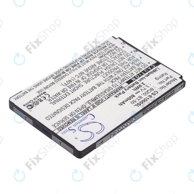 Batteria per Motorola Wilder, BQ50, Li-Ion, 3.7V, 800mAh, HQ