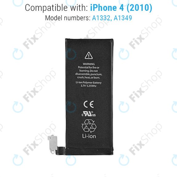 Batteria per iPhone 4, 1420mAh