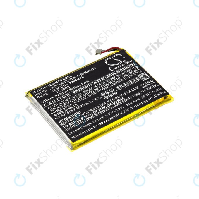 Batteria per Nintendo Switch Lite, 3200mAh, Li-Pol, 3.8 V, HDH-A-BPHAT-C0, HQ