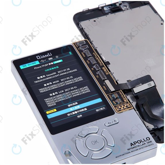 Dispositivo multifunzione 6 in 1 per ripristino e diagnostica per iPhone 7 - 11 Pro Max, QianLi Apollo Instellar One