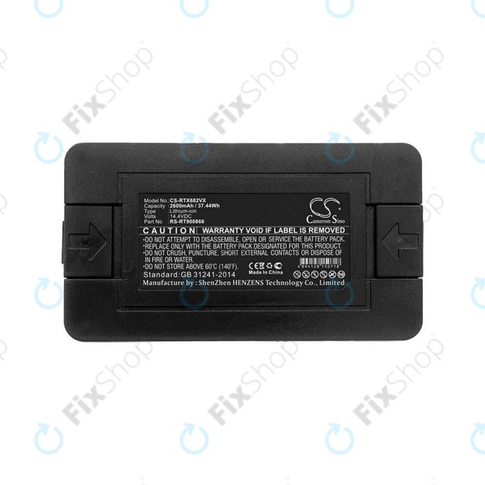 Batteria per Rowenta Explorer-seriess, Smart Force Essential-seriess, Tefal Explorer-seriess, RS-RT900866, Li-Ion, 2600mAh, 14.4V, HQ