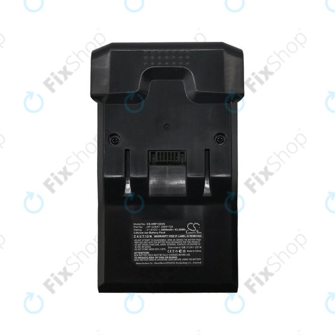 Batteria per Hoover H Free, HF122 HF122BAT, Li-Ion, 2000mAh, 21.6V, HQ