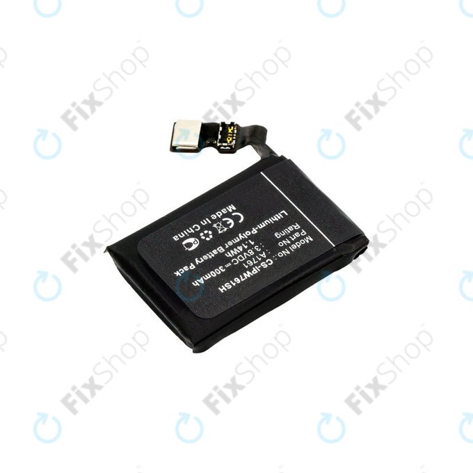 Batteria per Apple Watch 2 42 mm, 300mAh, Li-Pol, 3.8 V, A1761, HQ