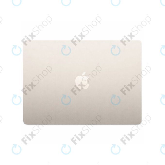 Schermo LCD per MacBook Air 15", A3241 (2025), con vetro frontale e copertura, Starlight, 661-50130, Genuine Apple
