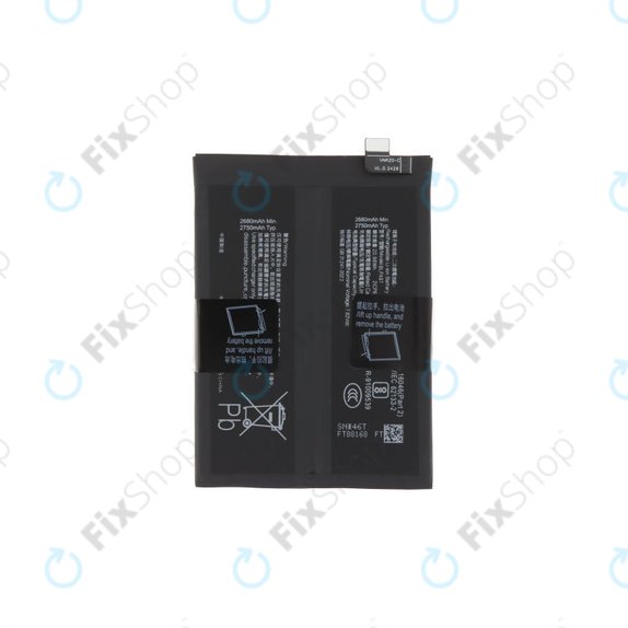 Batteria per OnePlus Nord 4 5G CPH2663, 5110mAh