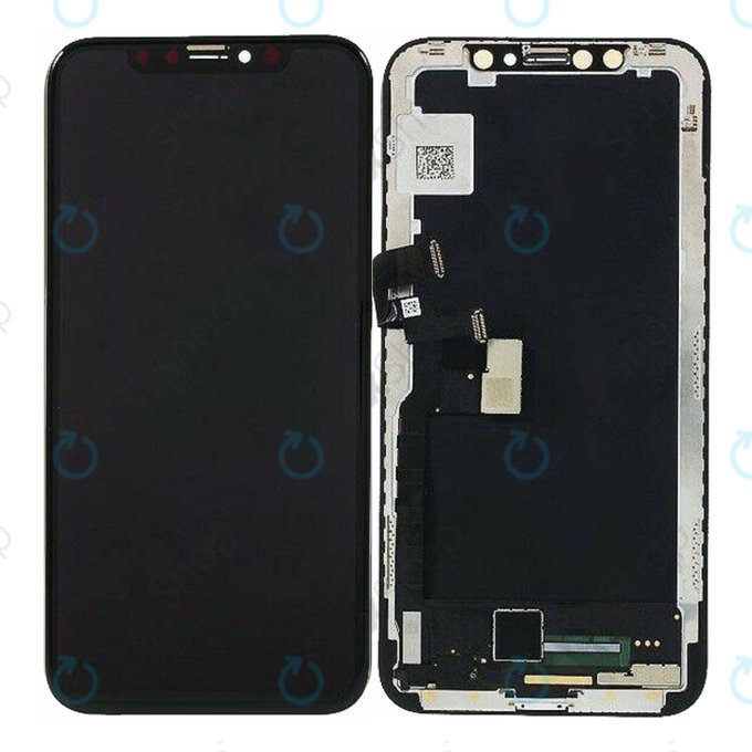 Schermo per iPhone XS Max, Vetro touch con cornice