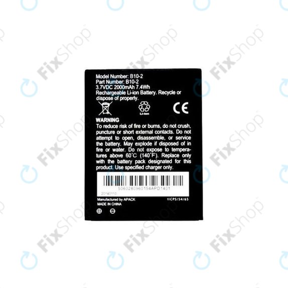 Batteria per Caterpillar CAT B15, B10-2, 2000mAh