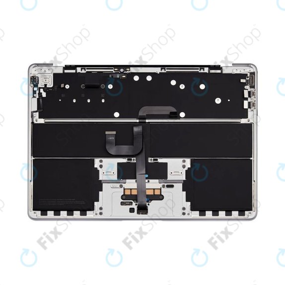 Top case con tastiera US e batteria per MacBook Air 13", A3113 (2024), Silver, 661-40228, Genuine Apple