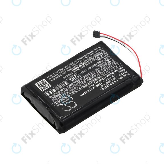 Batteria per Garmin Zumo 340LM, 350LM, 390LM, 361-00059-00, Li-Pol, 1800mAh, 3.7V, HQ