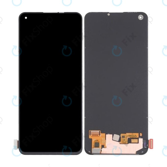 Schermo OLED per Realme 8 Pro RMX3081, Vetro touch senza cornice