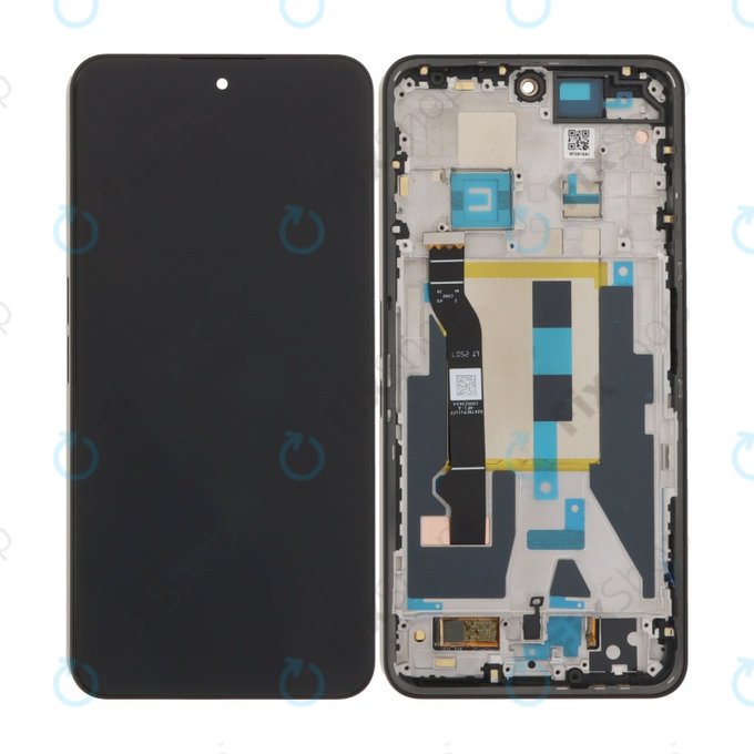 Schermo OLED per Nothing Phone (3a) Pro, Black, Vetro touch con cornice