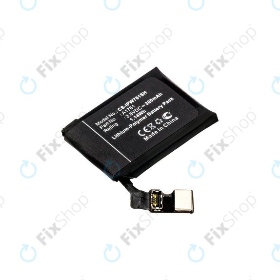 Batteria per Apple Watch 2 42 mm, 300mAh, Li-Pol, 3.8 V, A1761, HQ