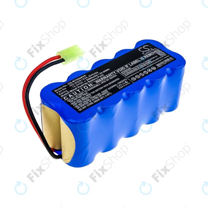Batteria per Rowenta RH-seriess, RS-seriess, Tefal TY-seriess, RD-ROW12VA, RH5488, Ni-MH, 2000mAh, 12V, HQ