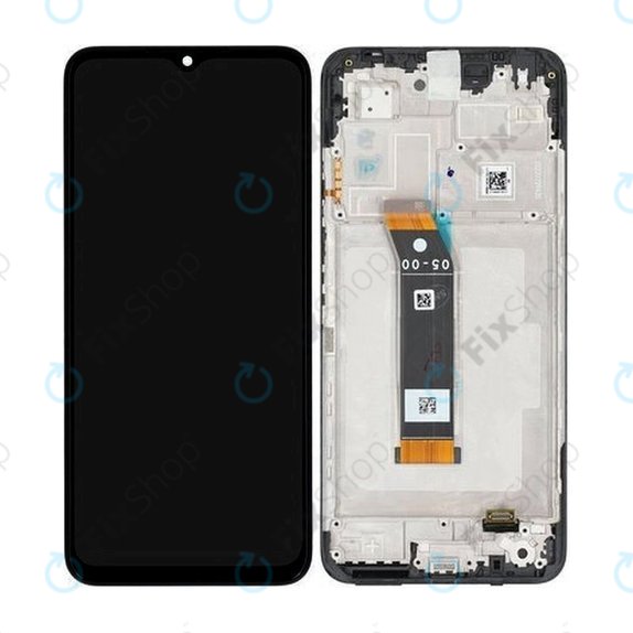 Schermo per Xiaomi Redmi 10 5G 22041219G 22041219NY, Vetro touch con cornice