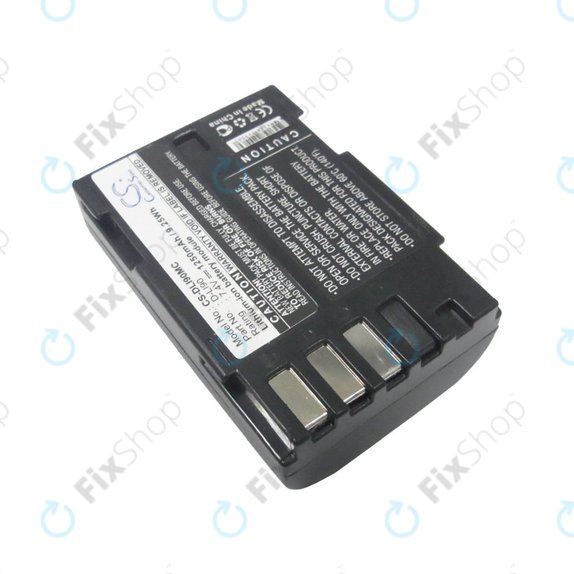 Batteria per Pentax 645d, K-5, D-LI90, Li-Ion, 1250mAh, 7.4V, HQ