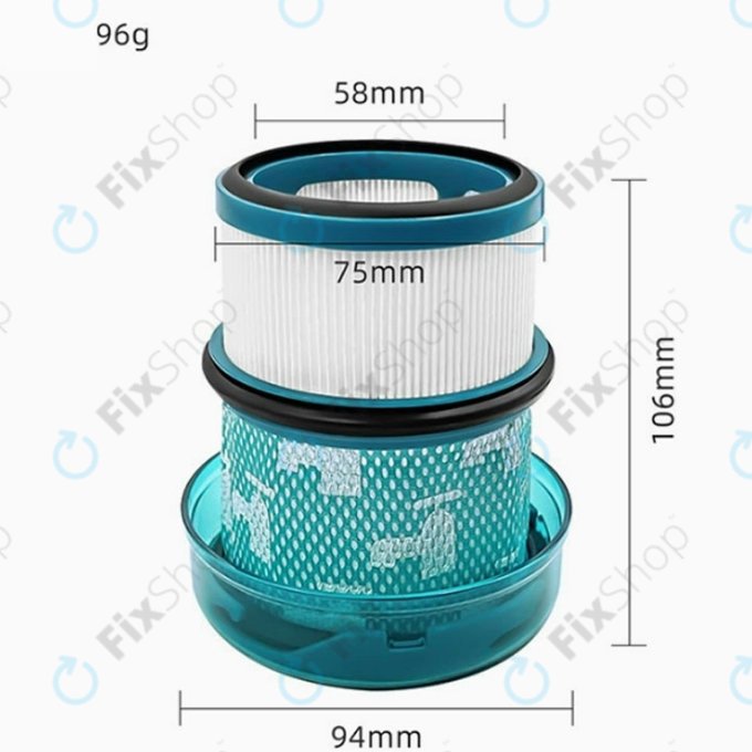 Filtro HEPA, 2 pz. per Dyson V16