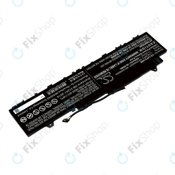 Batteria per Lenovo Ideapad 5 14, Xiaoxin Air 14 2020, 5B10W86957, Li-Pol, 4900mAh, 11.55V, HQ