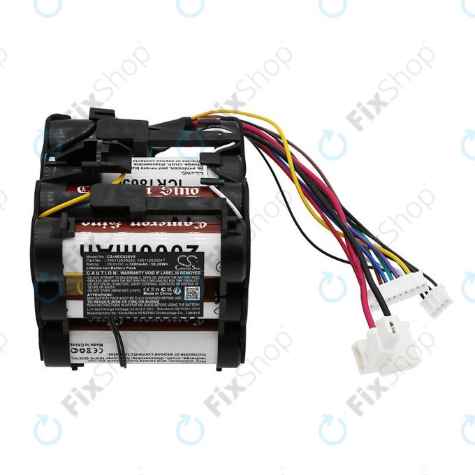 Batteria per AEG CX-8, Electrolux EUP82 140112530252, Li-Ion, 2000mAh, 29.6V, HQ