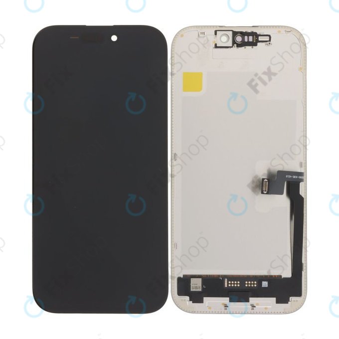 Schermo Soft OLED per iPhone 16 Pro, Vetro touch con cornice, DIAGNOSTIC