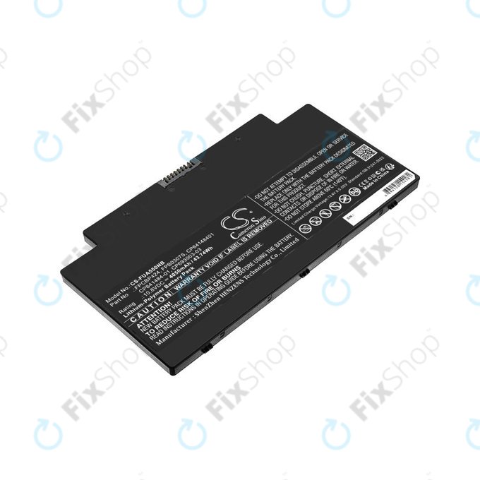 Batteria per Fujitsu Lifebook AH77, A556, A3510, U536, CP641484-01, Li-Pol, 4050mAh, 10.8V, HQ