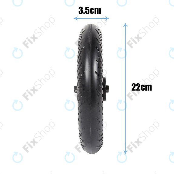Ruota posteriore con pneumatico per Kugoo S1, S1 Pro, S2, S3