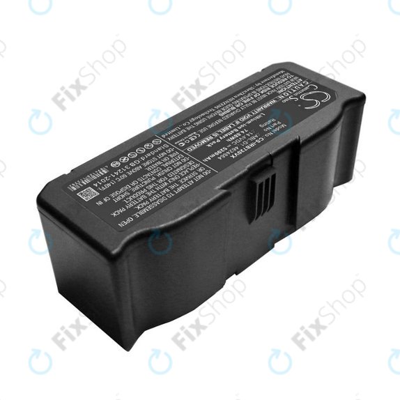 Batteria per iRobot Roomba e-seriess, i-seriess, ABL-D1, 4624864, ABL-D2, Li-Ion, 5200mAh, 14.4V, HQ