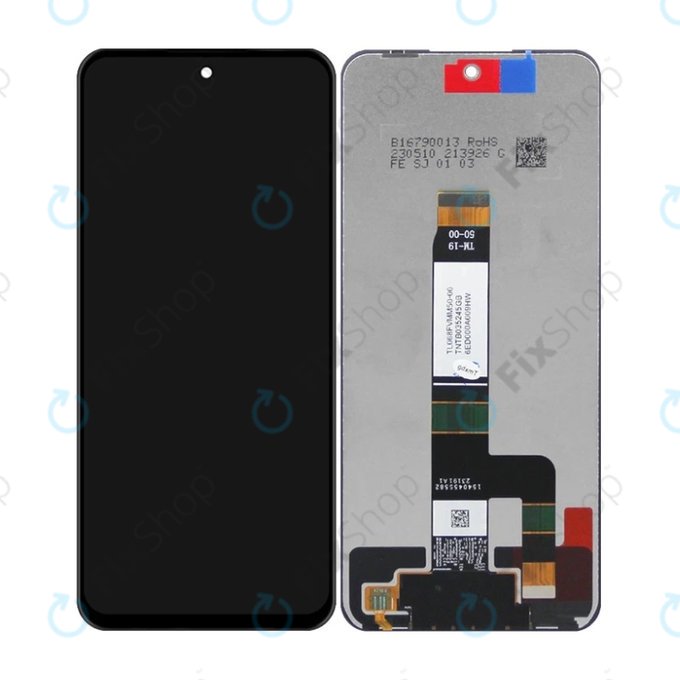 Schermo LCD per Xiaomi Redmi 12 23053RN02A 23053RN02Y 23053RN02I, Vetro touch senza cornice