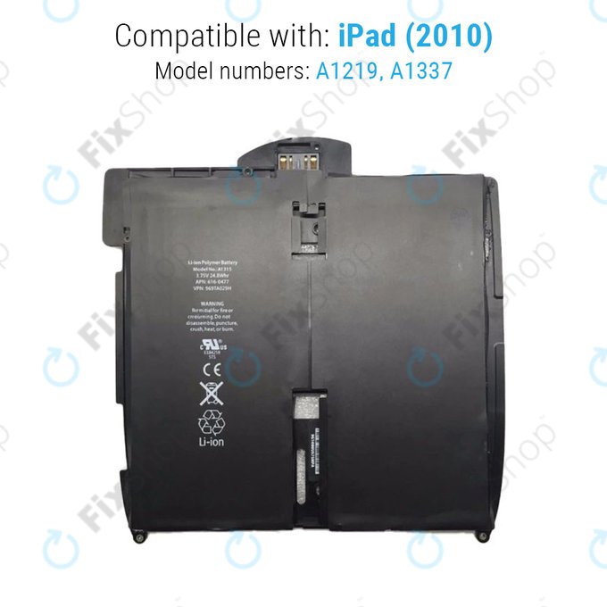 Batteria per iPad, 5400mAh