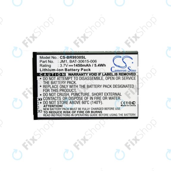 Batteria per Blackberry Bold 9790, Bold Touch 9900, BAT-30615-006, 1450mAh, HQ