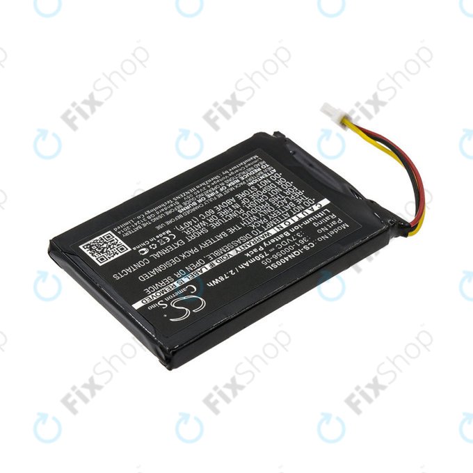 Batteria per Garmin Nüvi 40, 361-00056-05, Li-Ion, 750mAh, 3.7V, HQ