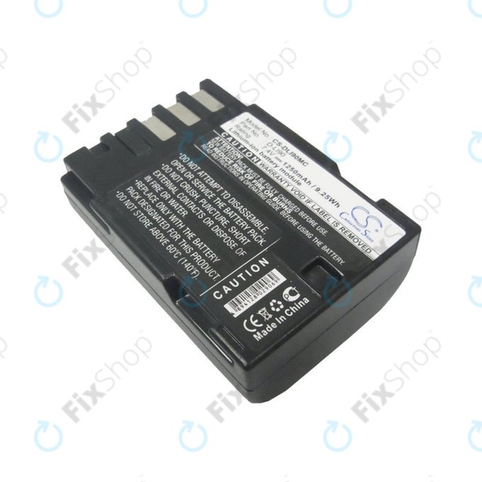 Batteria per Pentax 645d, K-5, D-LI90, Li-Ion, 1250mAh, 7.4V, HQ