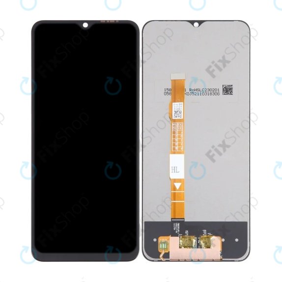 Schermo LCD per Vivo Y55, Vetro touch senza cornice