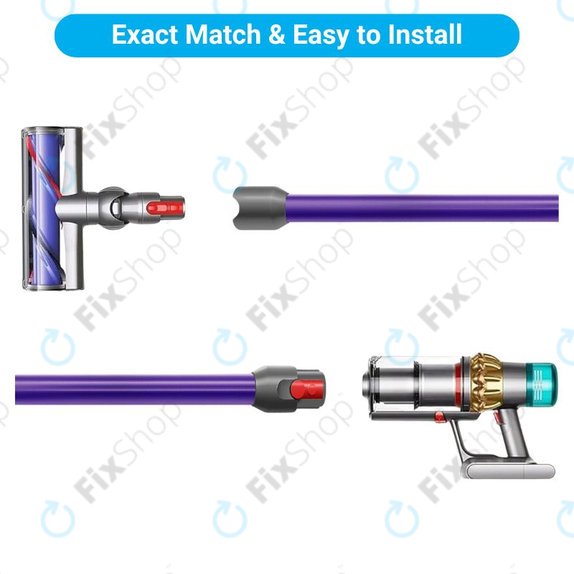 Tubo di aspirazione Purple per Dyson V12