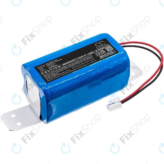 Batteria per Shark Clean RV2600WA, RV2600WD, RV2600WS, RVBAT850, Li-Ion, 2600mAh, 14.8V, HQ