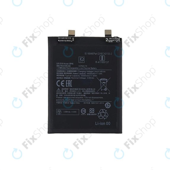 Batteria per Xiaomi 12, 12X, BP46, 4500mAh