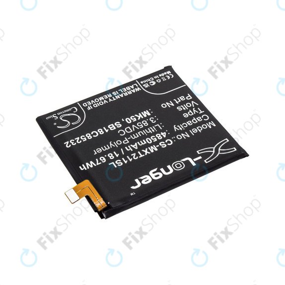 Batteria per Motorola Moto G 5G XT2113, 4850mAh, Li-Pol, 3.85 V, MK50, HQ